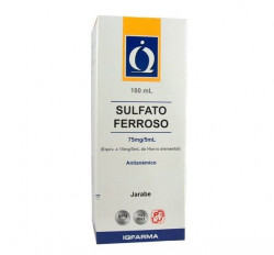 SULFATO FERROSO JRB X 180ML